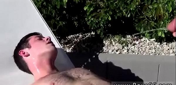  Gay teen boys pissing outdoors xxx Ryan Conners and Chase Young